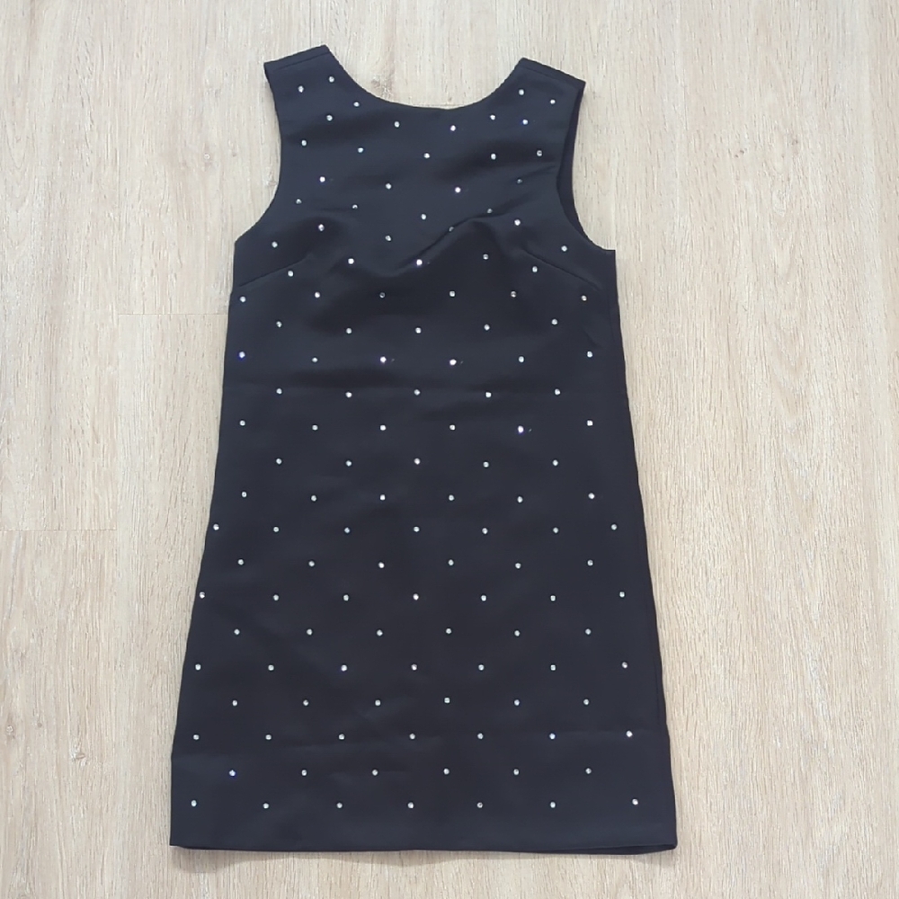 H&M Black Dress with Silver Accents